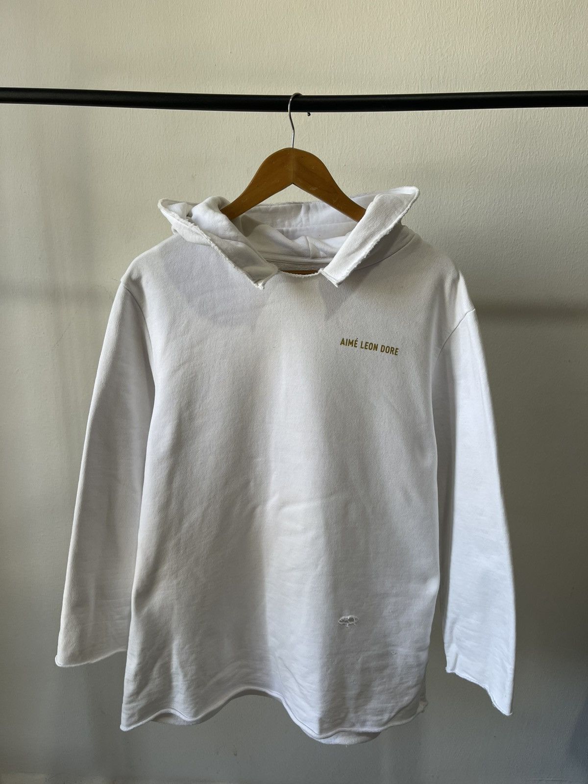 Aime Leon Dore Aime Leon Dore Disstressed Hoodie #99 Size US L / EU 52-54 / 3 - 2 Thumbnail