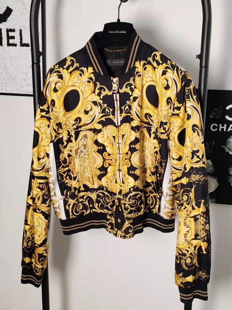 Versace Versace Baroque gold cotton suit Size US M / EU 48-50 / 2 - 1 Thumbnail