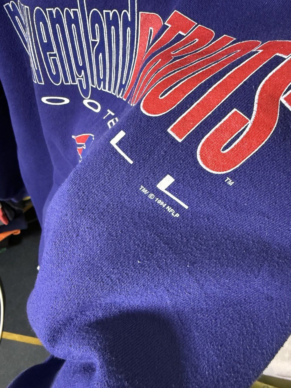 NFL × Vintage Vintage 1994 X NFL X New England Patriots Size US XL / EU 56 / 4 - 7 Thumbnail