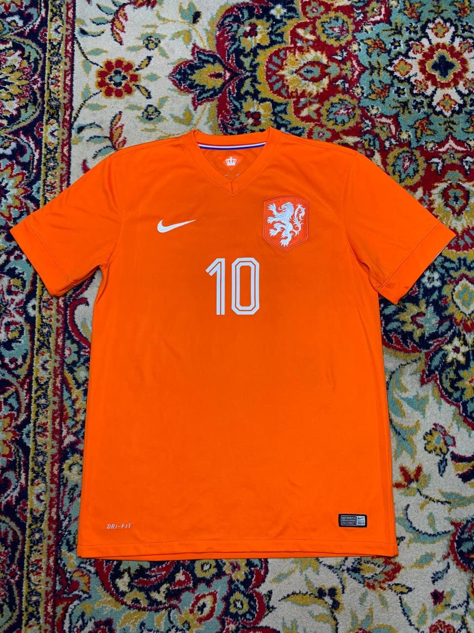 Nike 2014/15 Netherlands Home Jersey #10 SNEIJDER Nike Holland Size US M / EU 48-50 / 2 - 1 Thumbnail