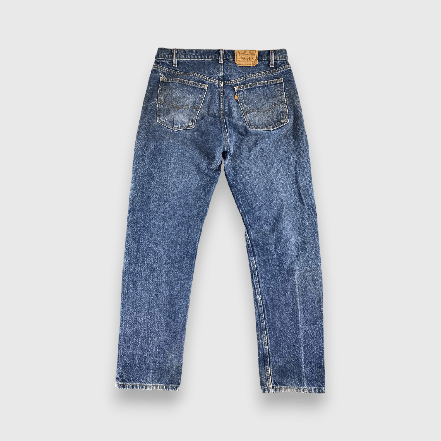 Levi's 80s Vintage Levis Jeans Faded Blue Denim -J411 Size US 36 / EU 52 - 2 Thumbnail