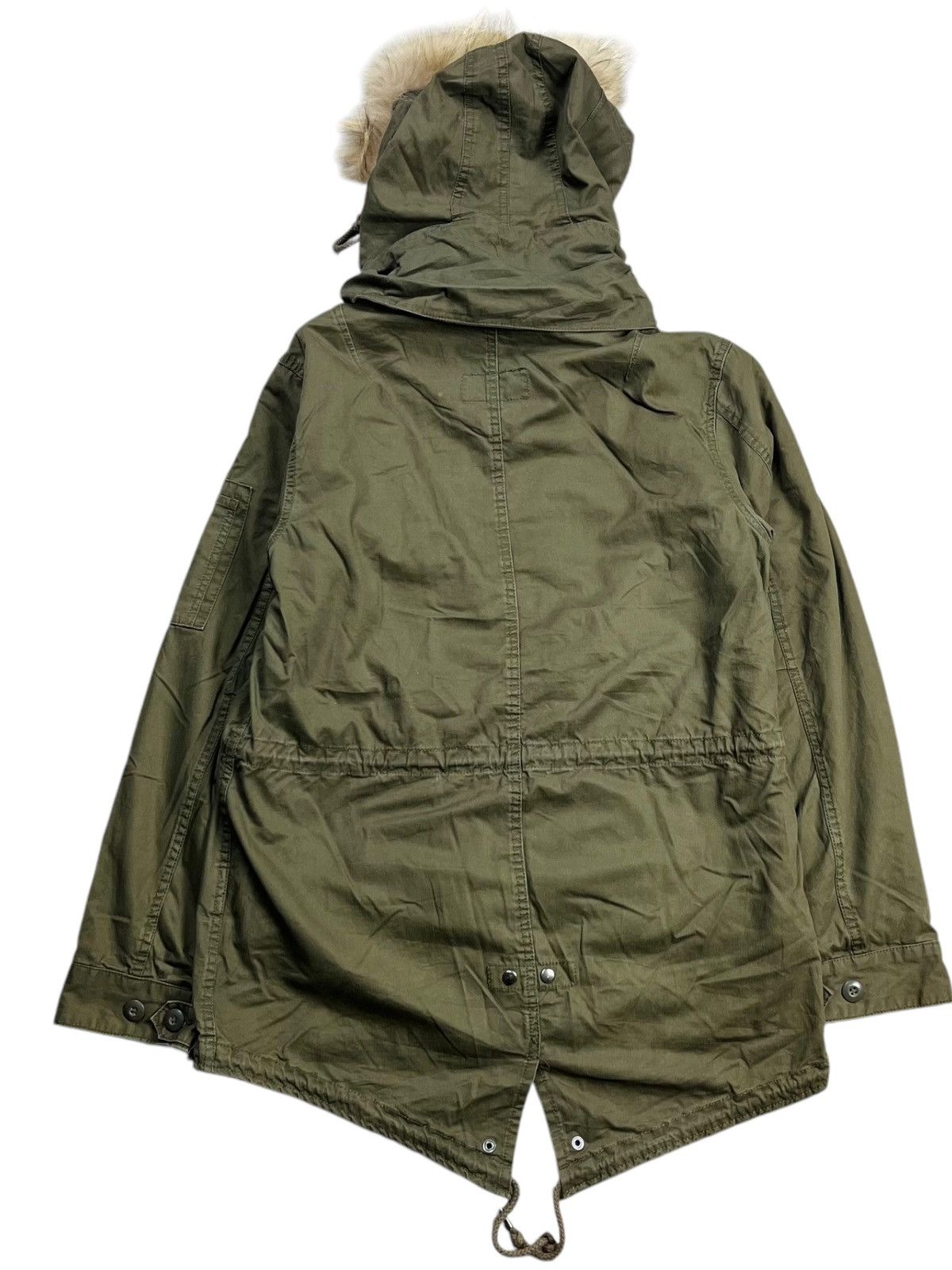 If Six Was Nine 2000s Takeo Kikuchi - Fur Hoodie Parka Jacket Size US M / EU 48-50 / 2 - 3 Thumbnail