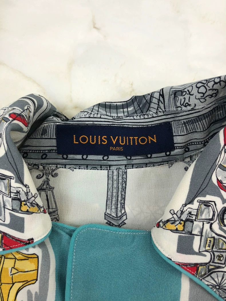 Louis Vuitton Louis Vuitton Mulberry silk shirt Size US XS / EU 42 / 0 - 3 Thumbnail