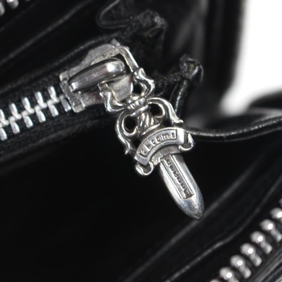 Chrome Hearts Chrome Hearts cemetery cross leather patch wallet Size ONE SIZE - 8 Thumbnail