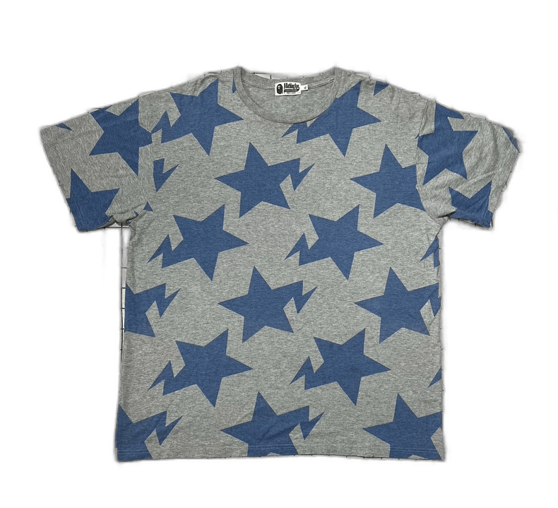 Bape Star Pattern Short Sleeve T-Shirt