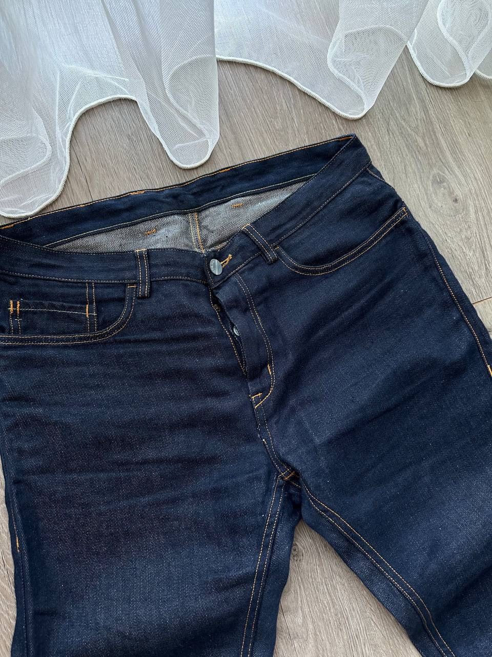 Freitag × Vintage Vintage Freitag E 500 Male Denim Blue Linen Pants Size US 31 - 8 Thumbnail