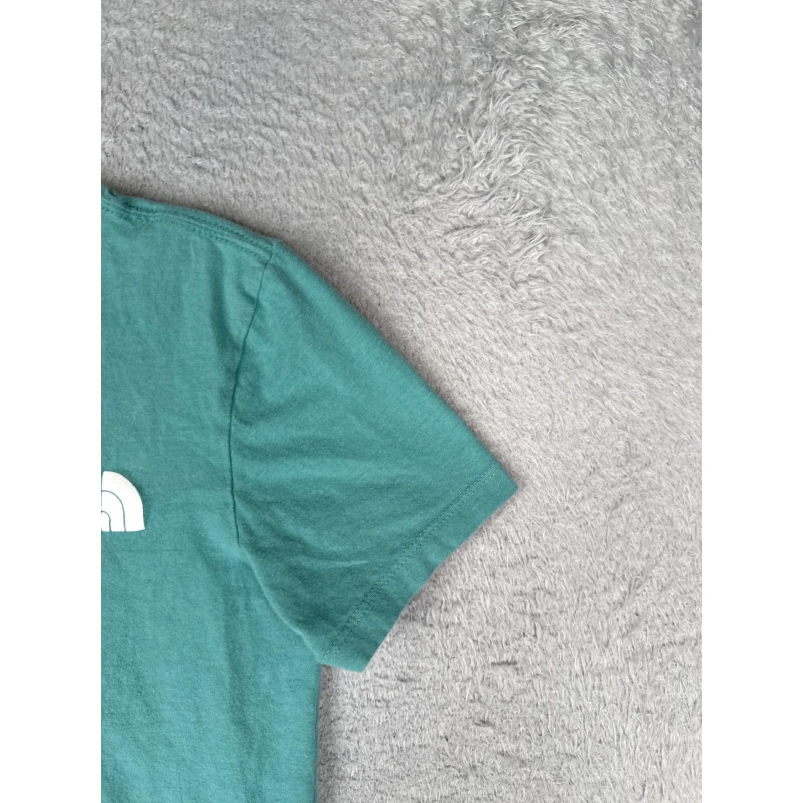 The North Face The North Face Shirt Women XS Blue Crew Neck 100% Cotton Short Sleeve T-Shirt Casual Classic Outdoor Womens Size XS / US 0-2 / IT 36-38 - 2 Thumbnail