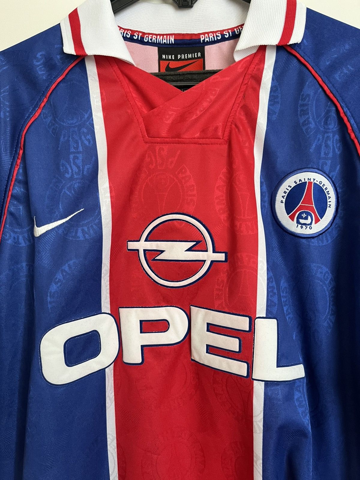 Nike Paris Saint-Germain 1996–97 Home Kit Size US XL / EU 56 / 4 - 2 Thumbnail