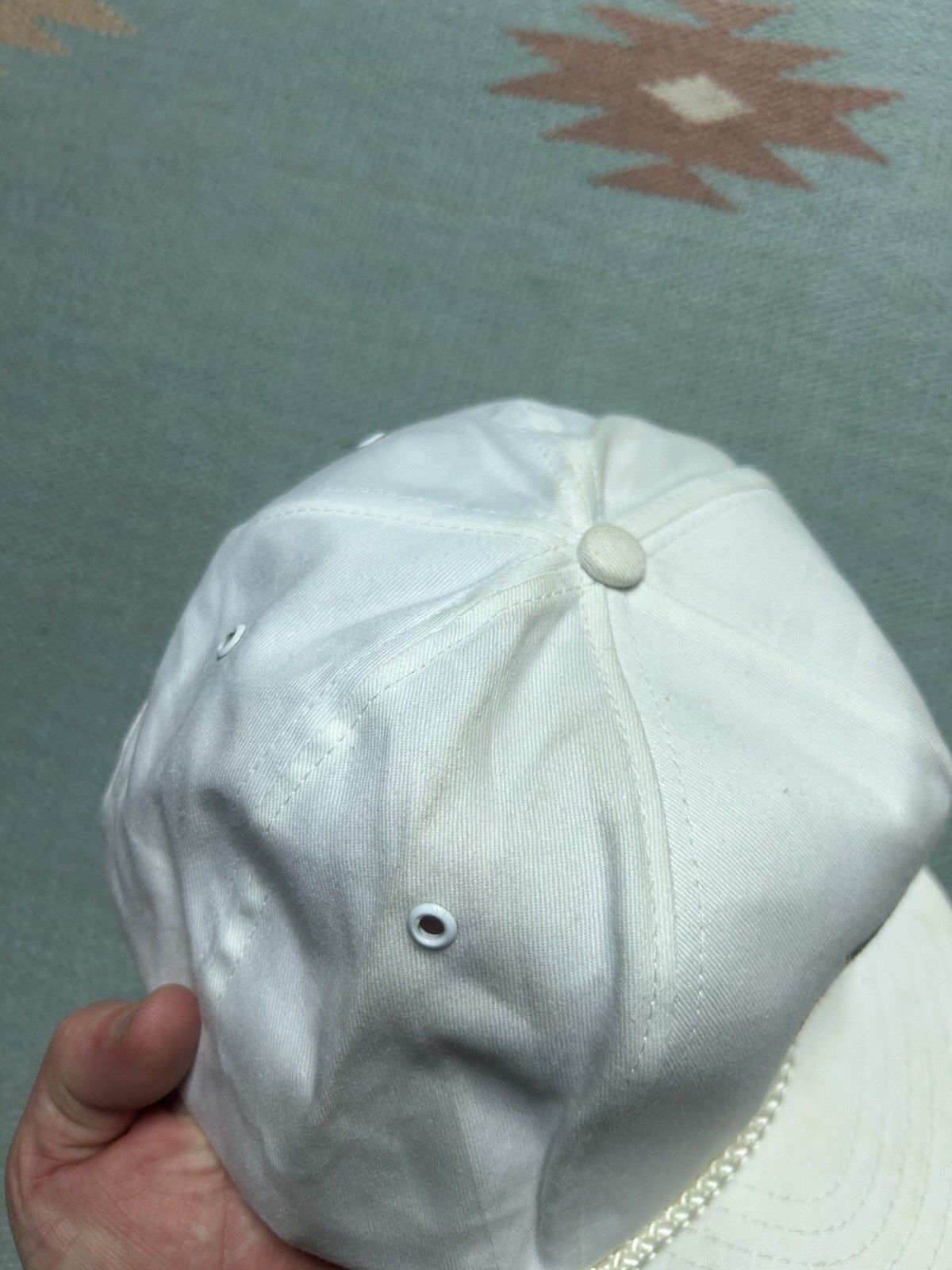 Vintage Vtg SnapBac hat the Taylor Brothers country music band white Size ONE SIZE - 9 Thumbnail