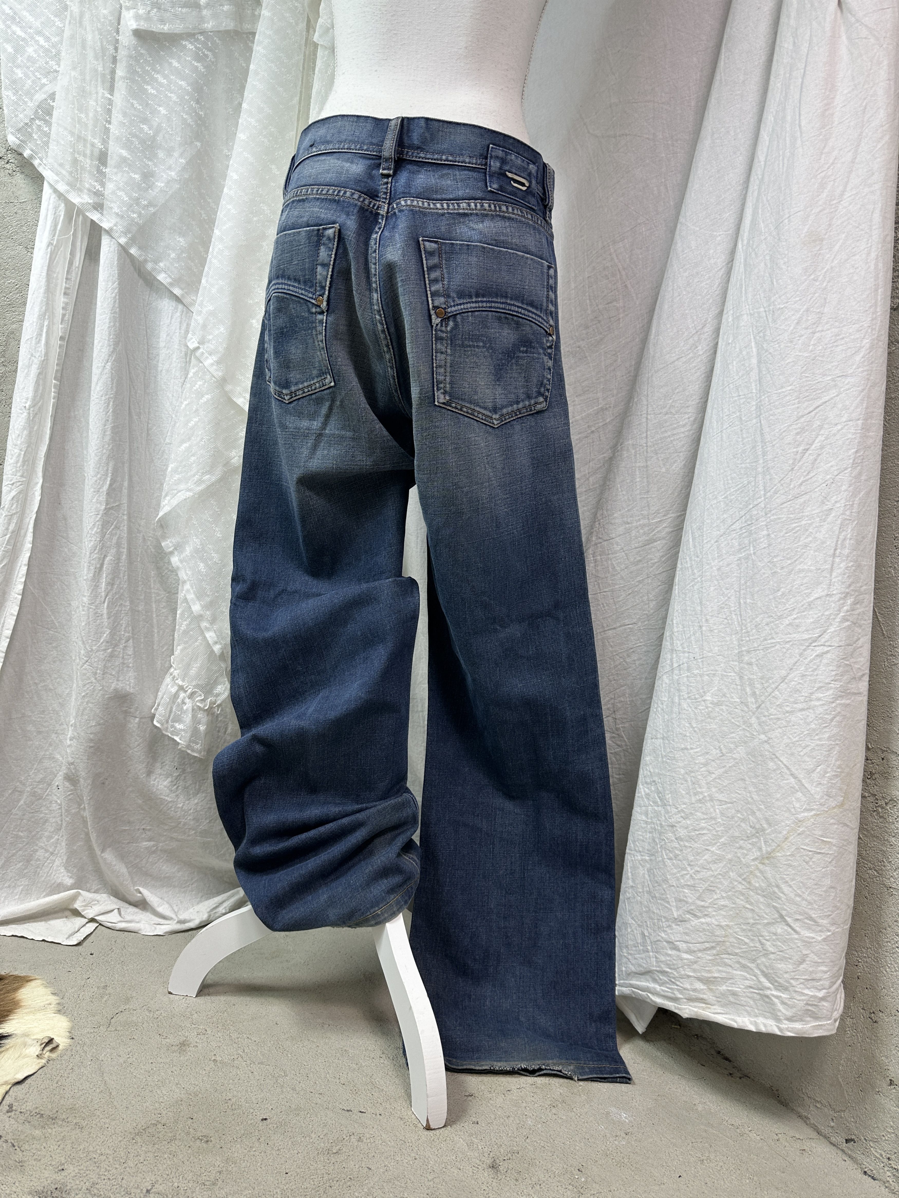 Diesel Vintage Denim Streetwear Baggy Diesel Jeans Y2K Size US 32 / EU 48 - 7 Thumbnail