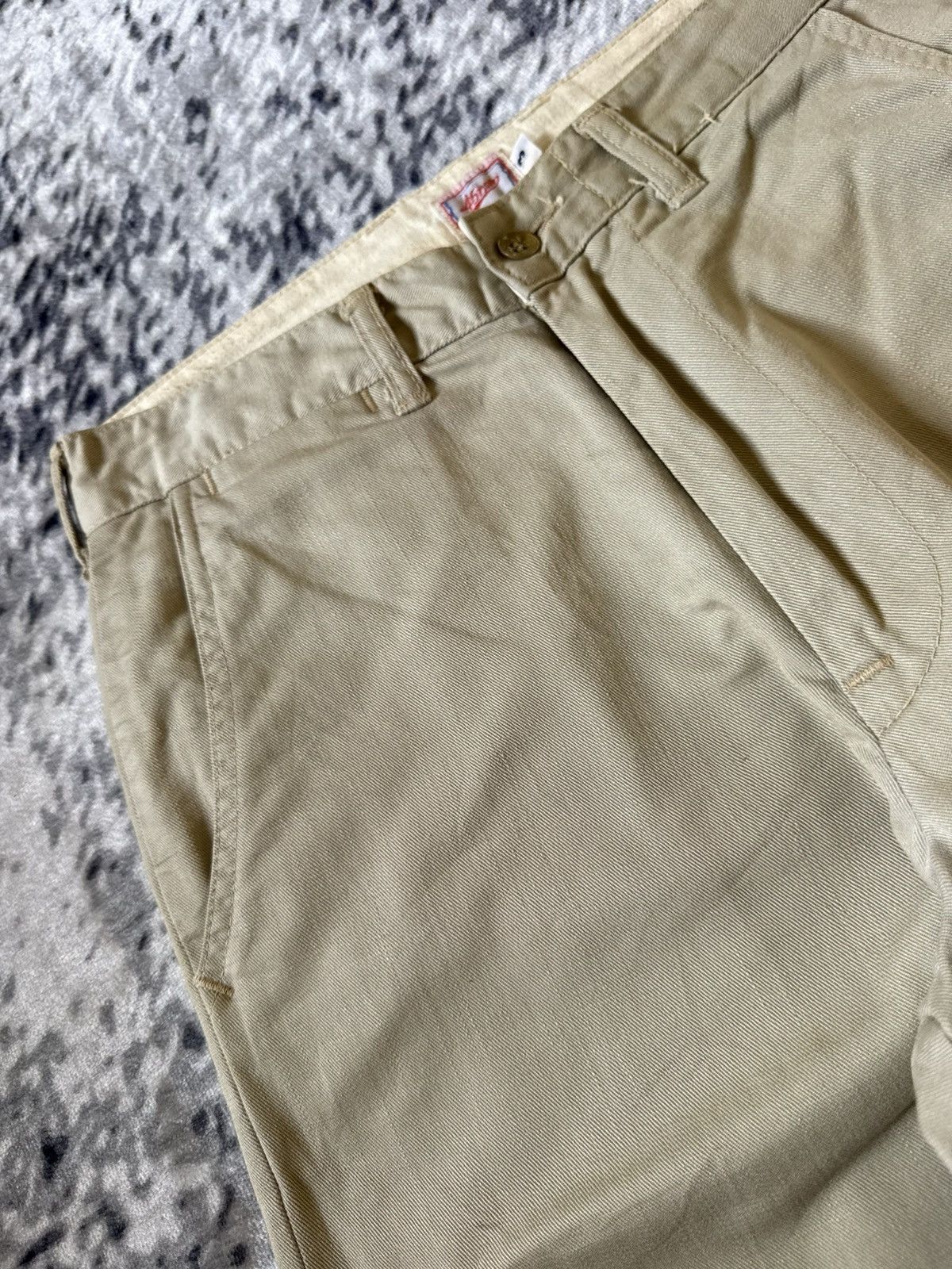 45rpm Vintage 45Rpm Japan Beige Sand Loose Chino pants Size US 29 - 10 Thumbnail