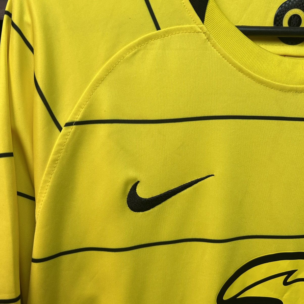 Nike Mens Nike FC Chelsea 2021 Home soccer jerseg size L Size US L / EU 52-54 / 3 - 3 Thumbnail