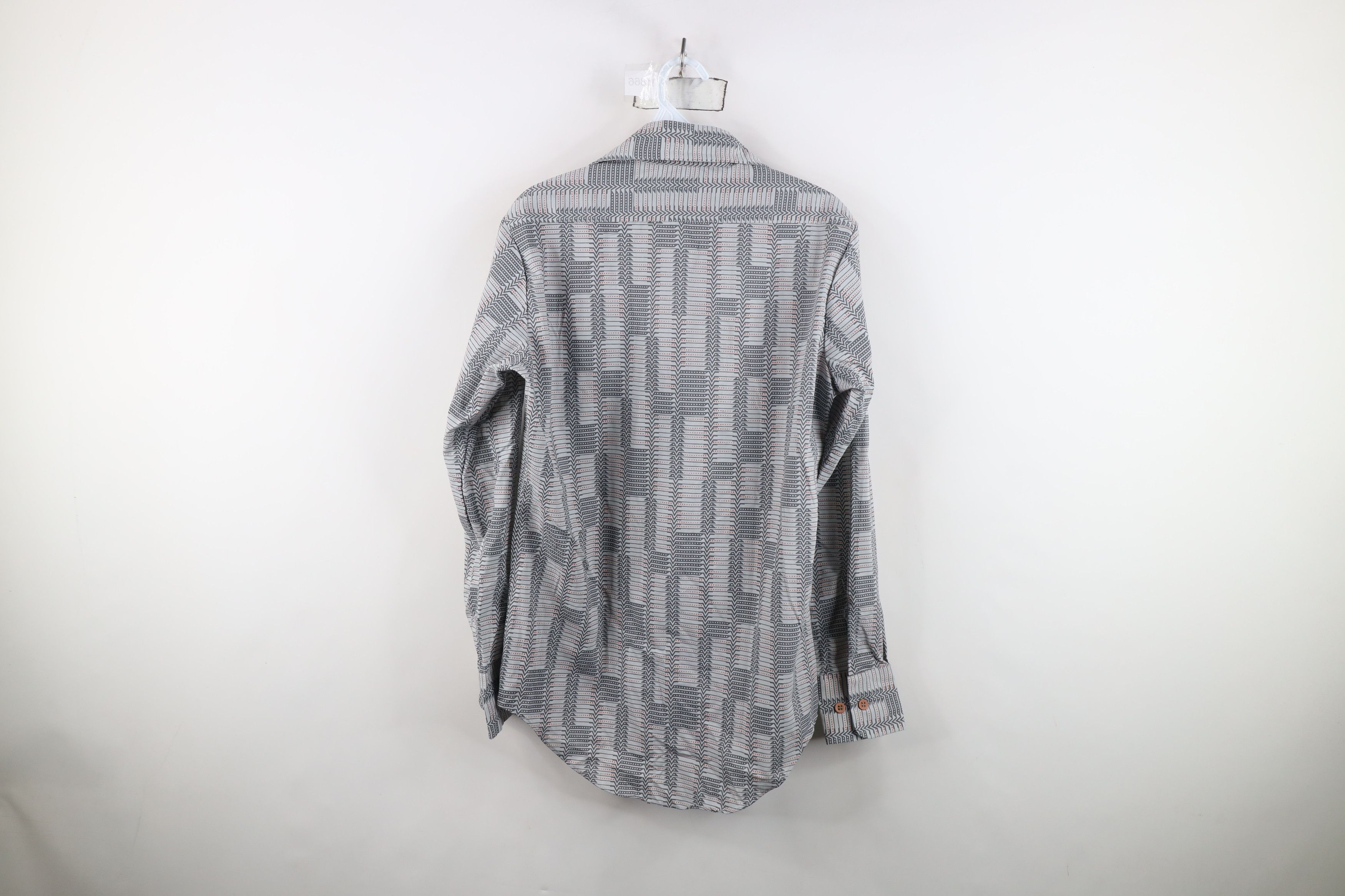 Vintage Vintage 70s Streetwear Geometric Disco Collared Button Shirt Size US M / EU 48-50 / 2 - 11 Thumbnail