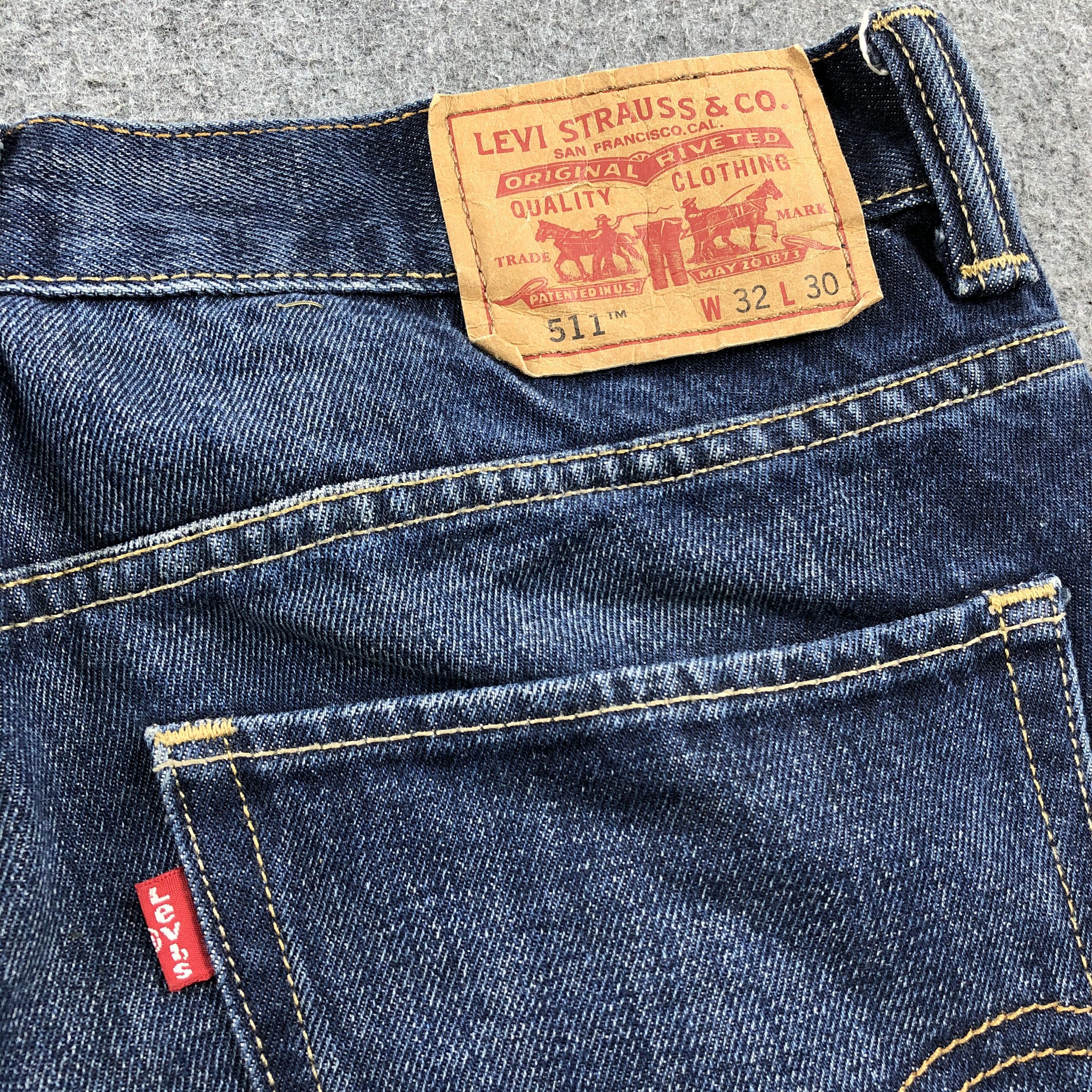 Levi's × Vintage Vintage Distress Levis 511 Jeans-JM1275 Size US 32 / EU 48 - 5 Thumbnail