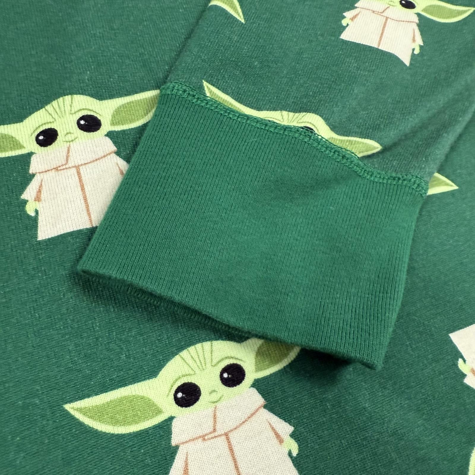 Designer Organic Star Wars Baby Yoda Grogu Pajama Sweatshirt - L Size ONE SIZE - 2 Thumbnail