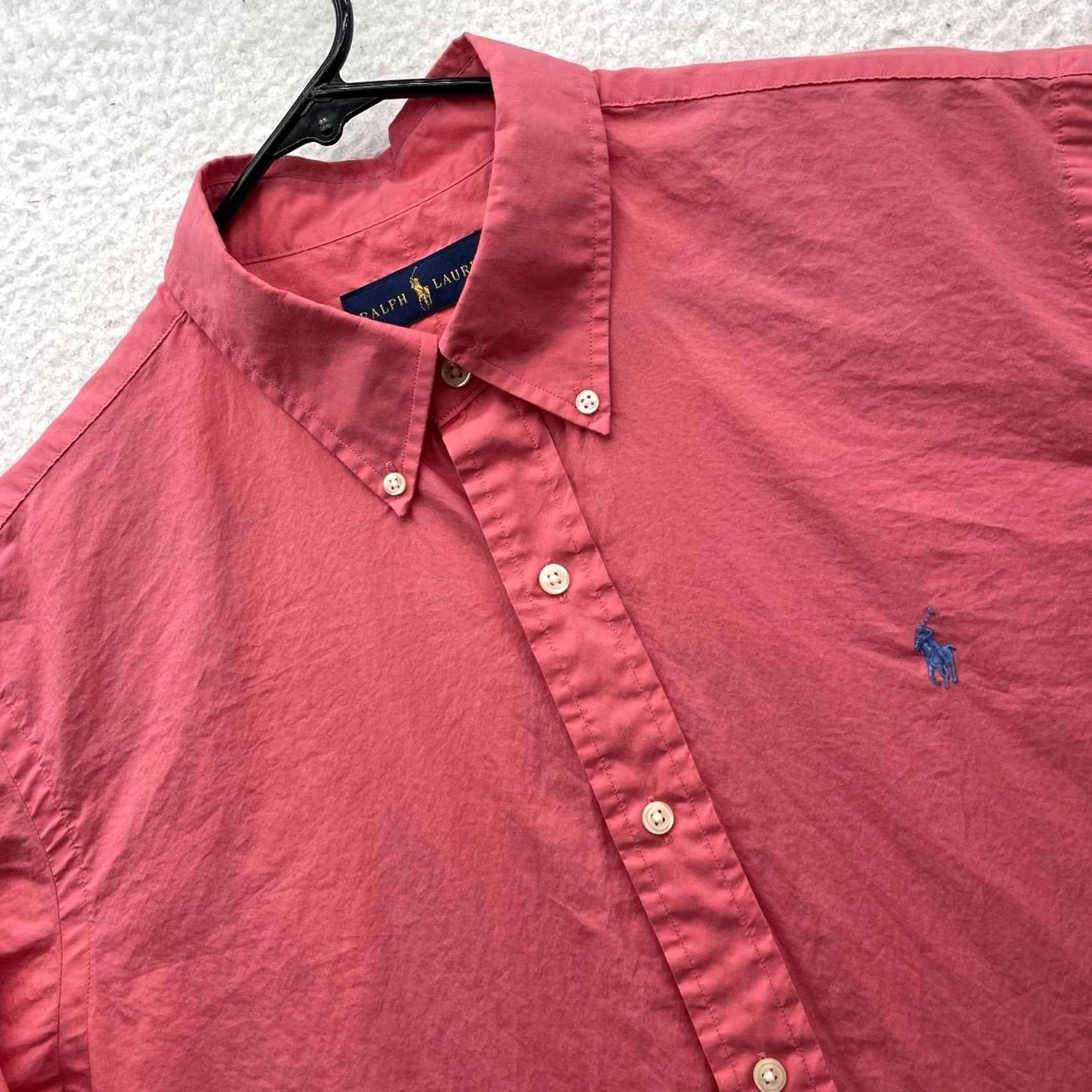 Ralph Lauren Ralph Lauren Shirt Mens Large L Red Lightweight Button Up Long Sleeve Preppy Size US L / EU 52-54 / 3 - 2 Thumbnail
