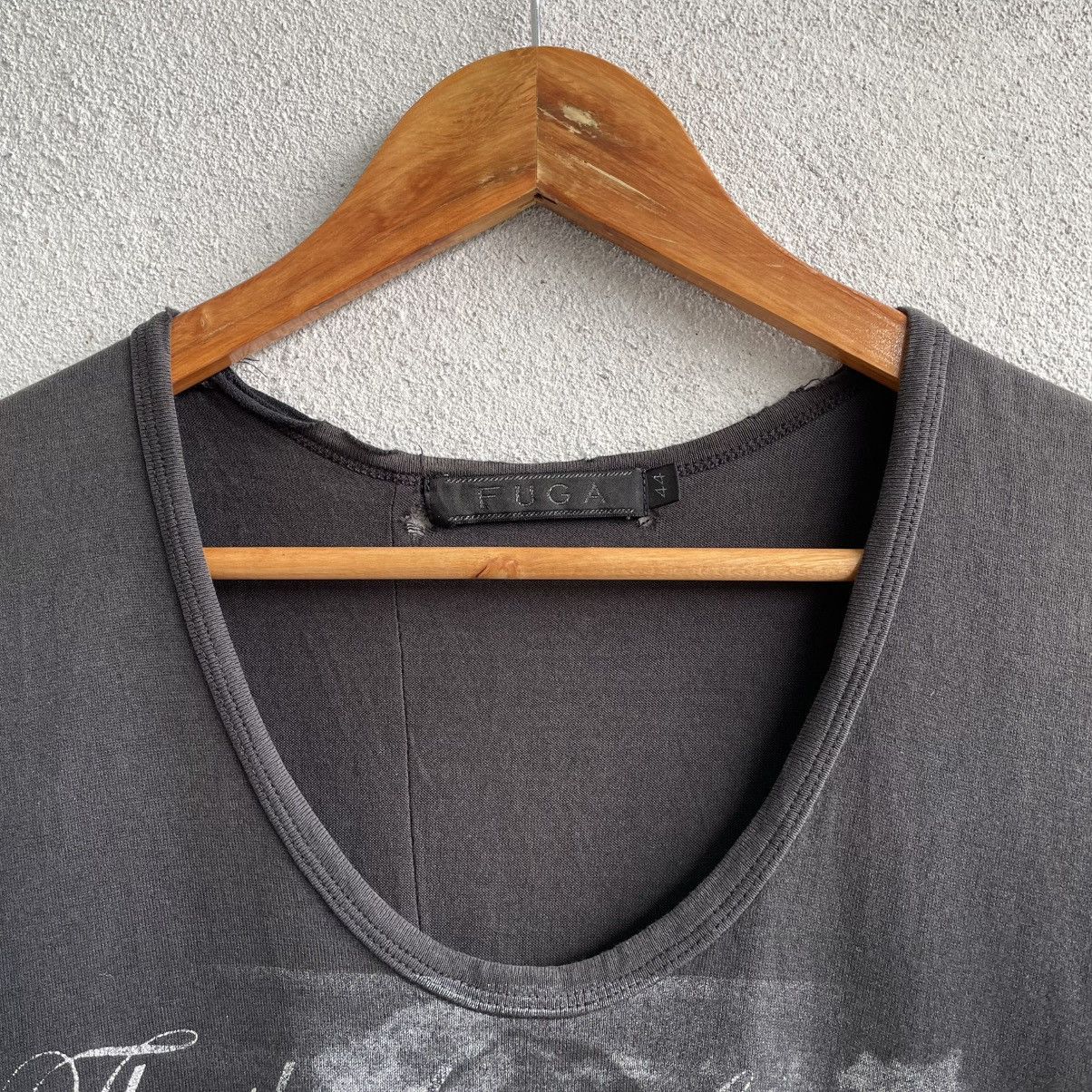Japanese Brand Vintage FUGA Asymmetric Tee Shirt Size US XS / EU 42 / 0 - 5 Thumbnail