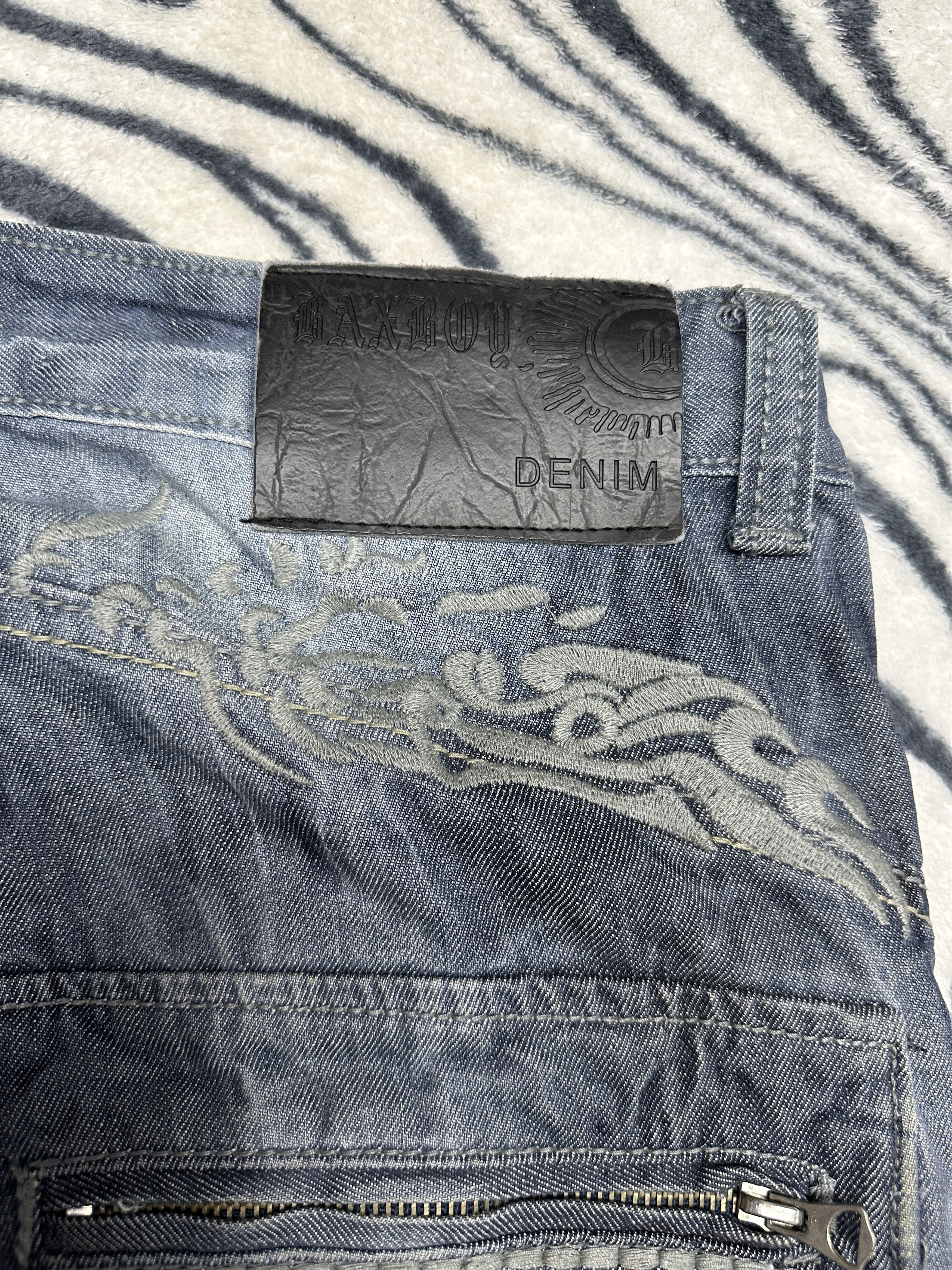 If Six Was Nine Baxboy Vintage Mens Denim Pants Baggy Jeans Size US 29 - 3 Thumbnail