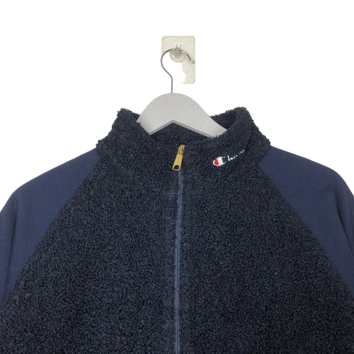 Japanese Brand 💥90’s Vintage Fleece Jacket Champion Size US L / EU 52-54 / 3 - 4 Thumbnail