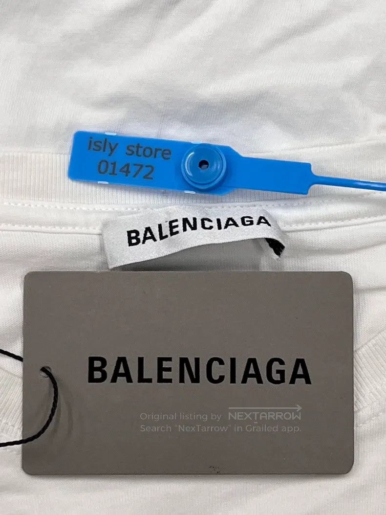 Balenciaga Balenciaga Logo printed round neck short-sleeve T-shirt, r Size US S / EU 44-46 / 1 - 6 Thumbnail