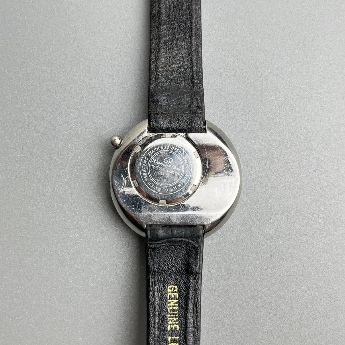 Designer × Japanese Brand × Vintage Diamond Dior Sapphire Coated Unique Watch Size ONE SIZE - 7 Thumbnail