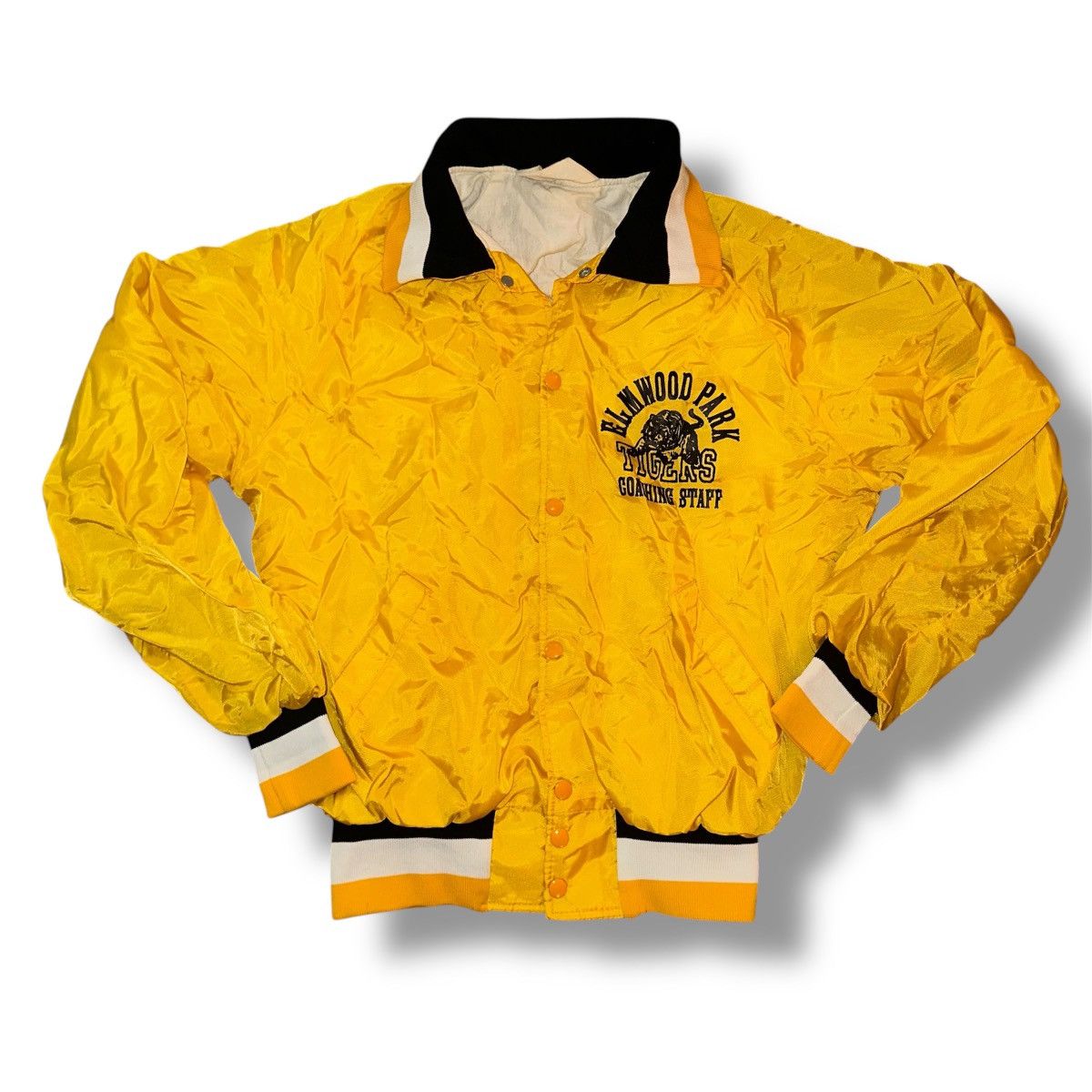 Vintage Elmwood Park Tigers Coaching Staff Bomber Jacket