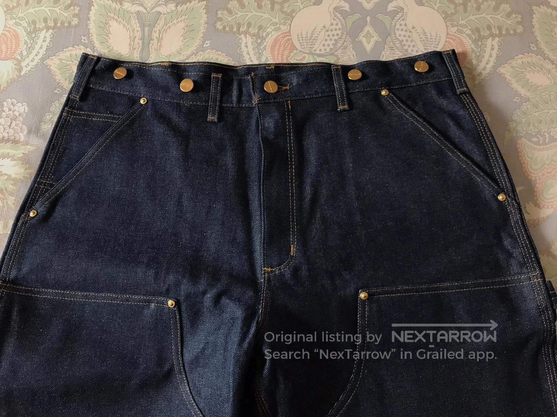 Carhartt Carhartt B07 Double Knee Raw Denim Jeans. Size US 36 / EU 52 - 4 Thumbnail