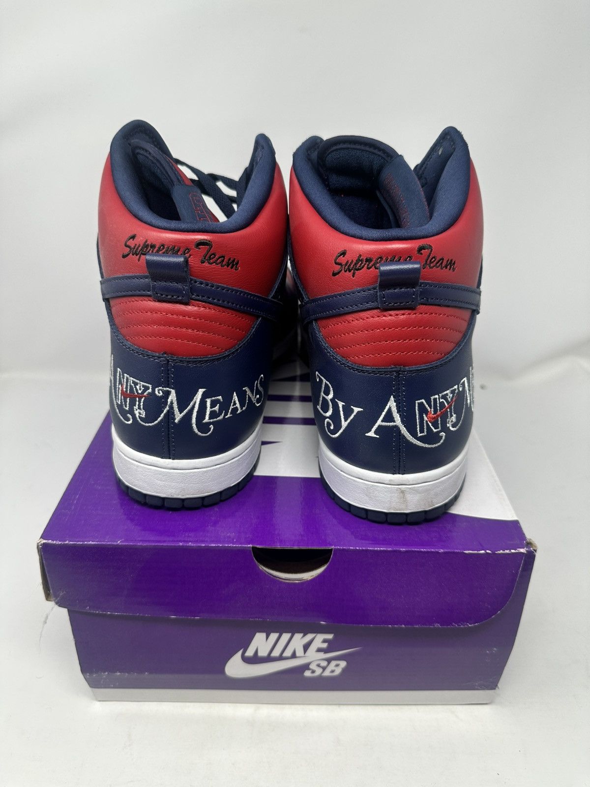 Supreme Supreme Nike SB Dunk High By Any Means Size US 13 / EU 46 - 3 Thumbnail