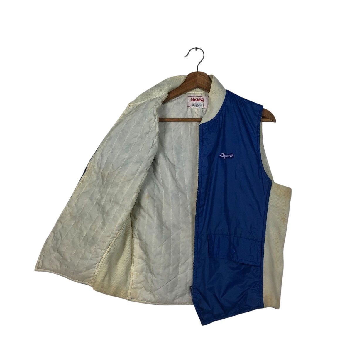 Japanese Brand 📌Vintage Puffer Vest Jacket Racing Exclusive Honda Size US M / EU 48-50 / 2 - 12 Thumbnail