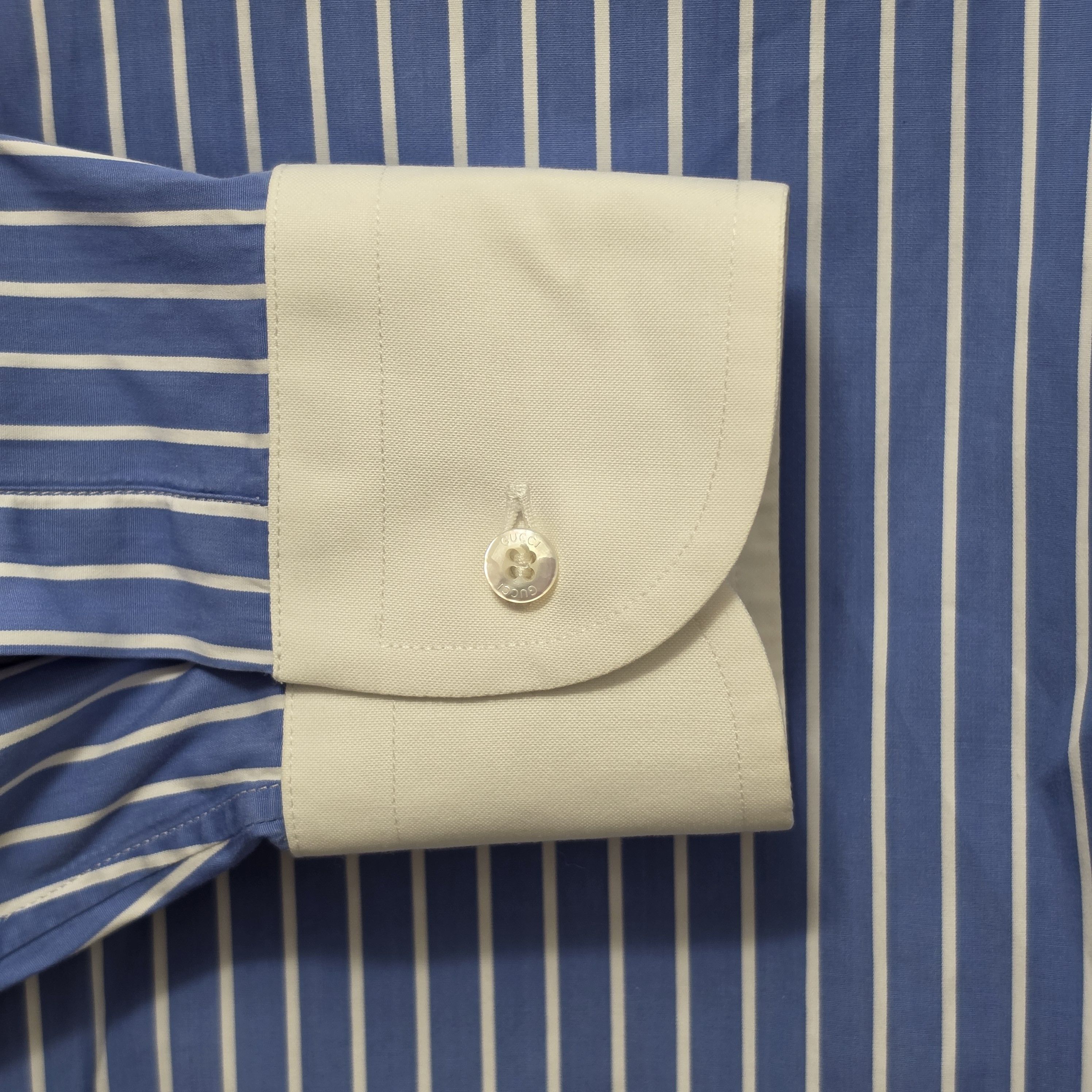 Gucci Striped dress shirt Size US S / EU 44-46 / 1 - 5 Thumbnail