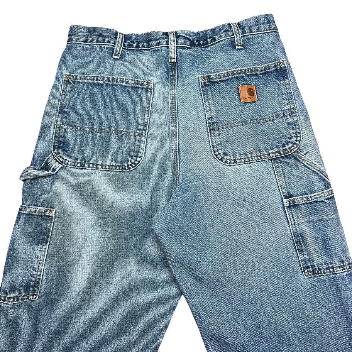 Carhartt × Vintage Vintage 2000s Carhartt Denim Carpenter Dungaree Pants Size US 31 - 9 Thumbnail
