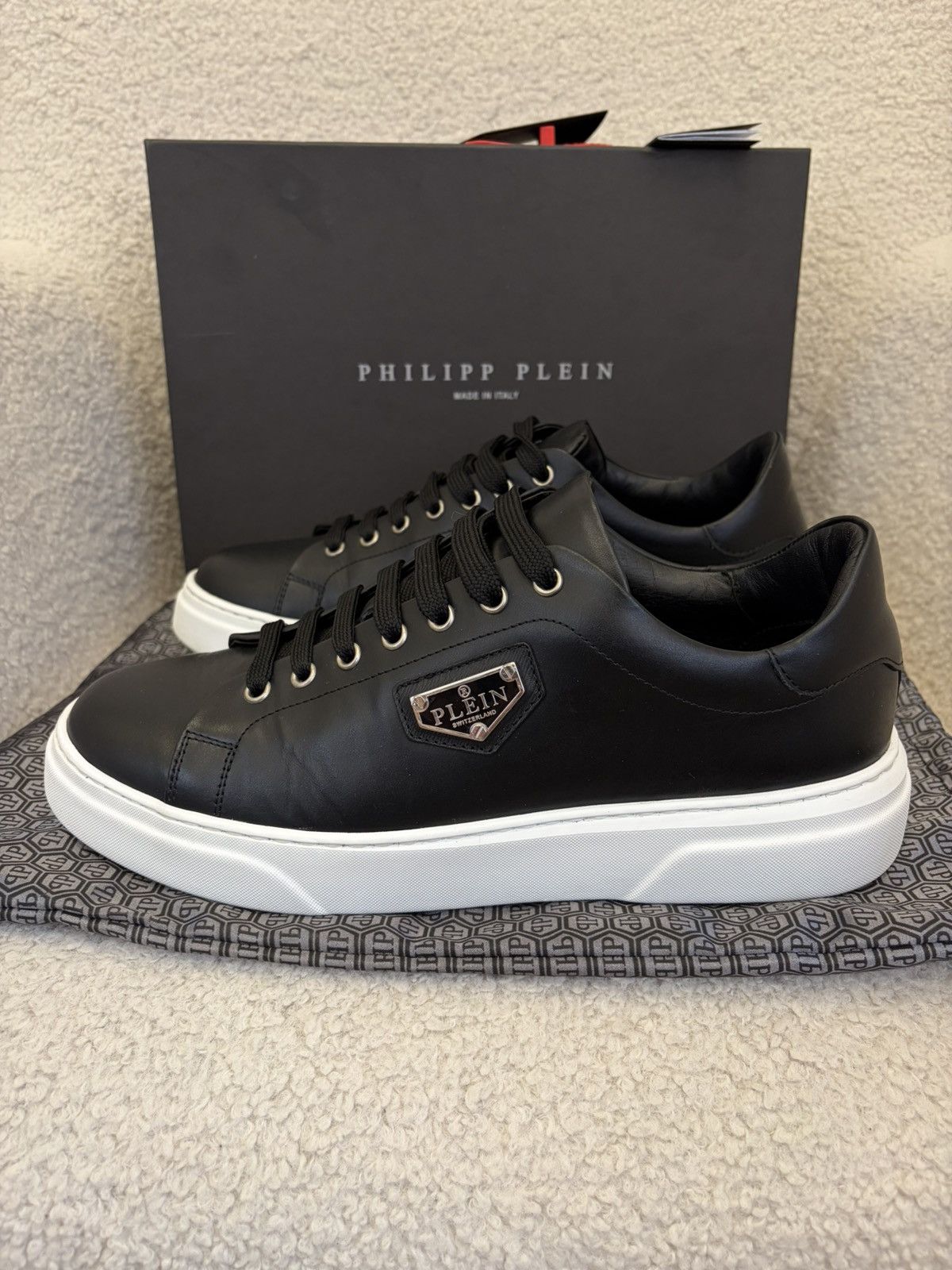 Philipp Plein Philipp Plein Men’s Sneakers Size US 10 / EU 43 - 4 Thumbnail