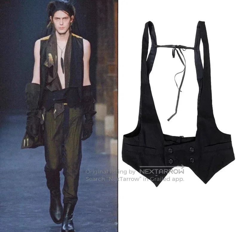 Ann Demeulemeester Ann Demeulemeester 2011 Fall Strappy Vest. Size US S / EU 44-46 / 1 - 3 Thumbnail