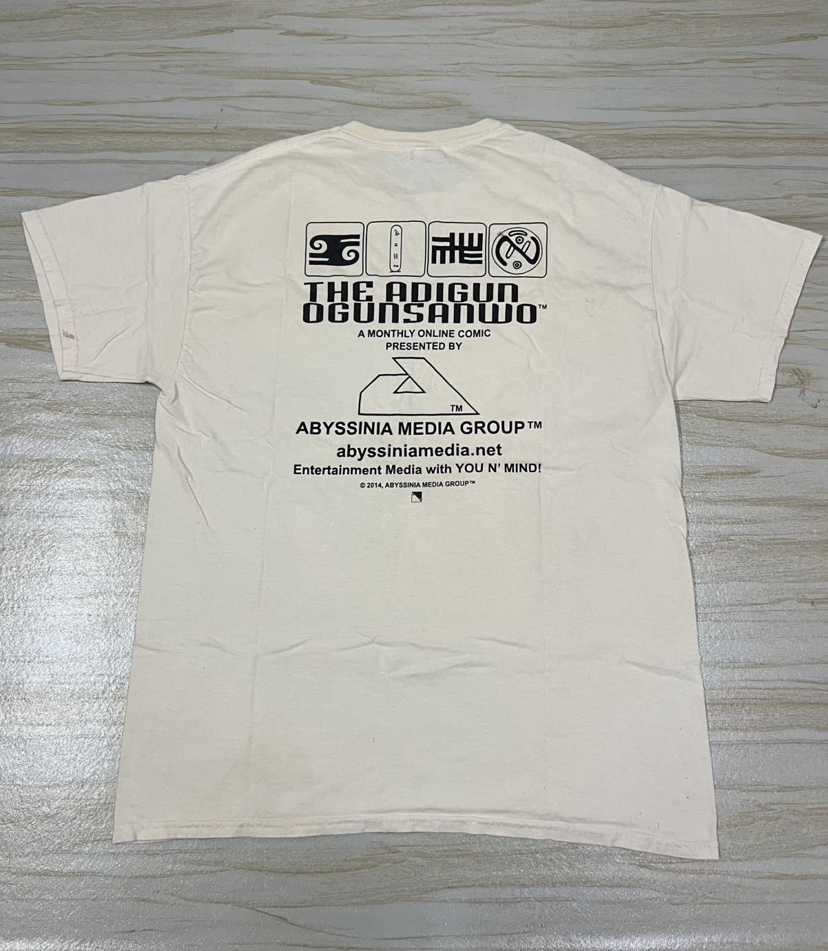 Other Akil The Adigun Ogonsanwo Abyssinia Media Group T-shirt Size US M / EU 48-50 / 2 - 6 Thumbnail