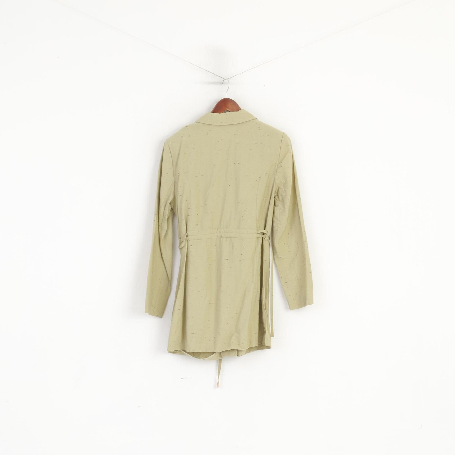Vintage Fekbir Women 38 M Blazer Green Nylon Vintage 6212 Size M / US 6-8 / IT 42-44 - 7 Thumbnail