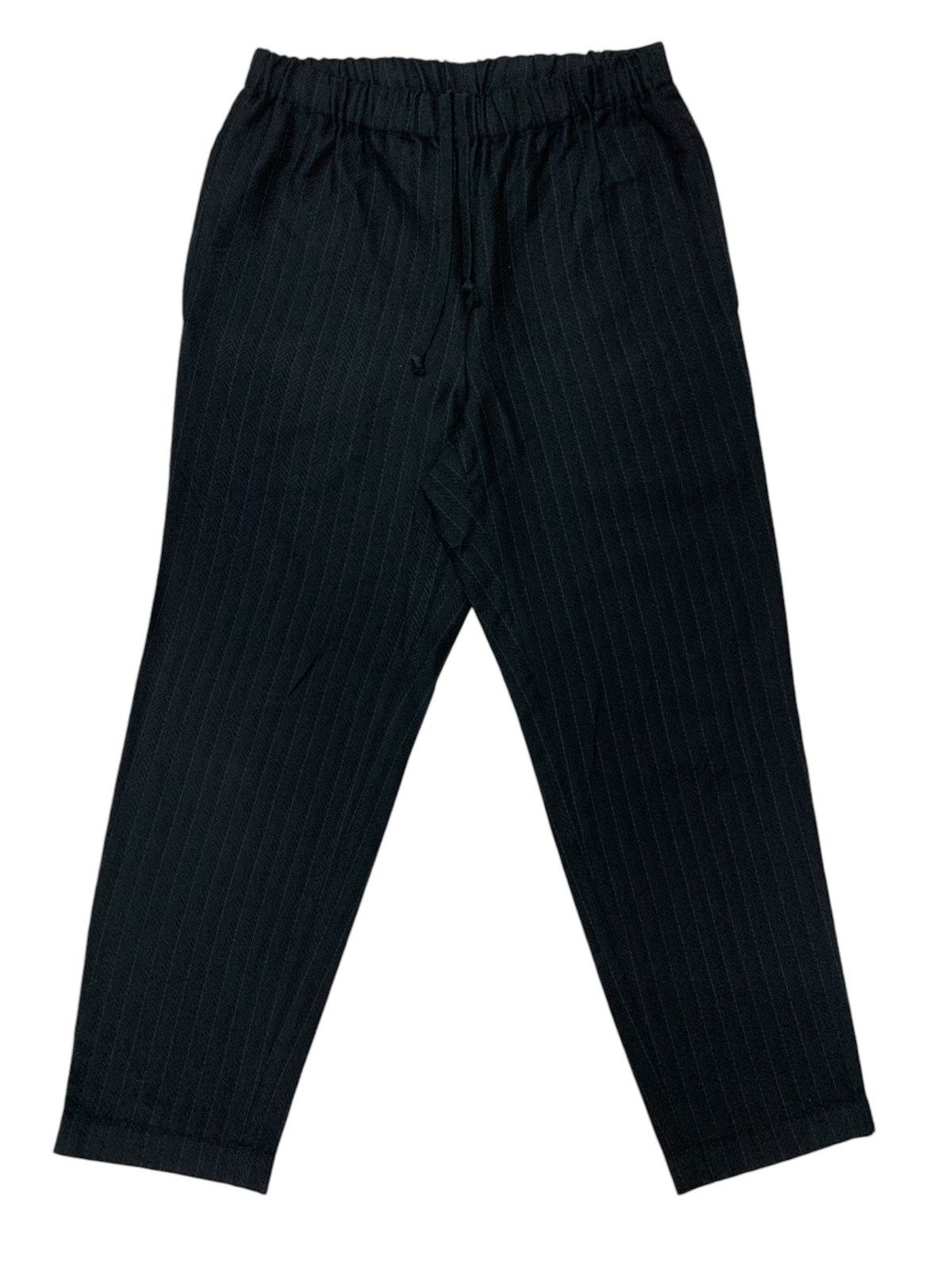 Comme des Garcons × Designer × Japanese Brand Comme des garcons Striped trousers wool pants Size US 30 / EU 46 - 1 Thumbnail