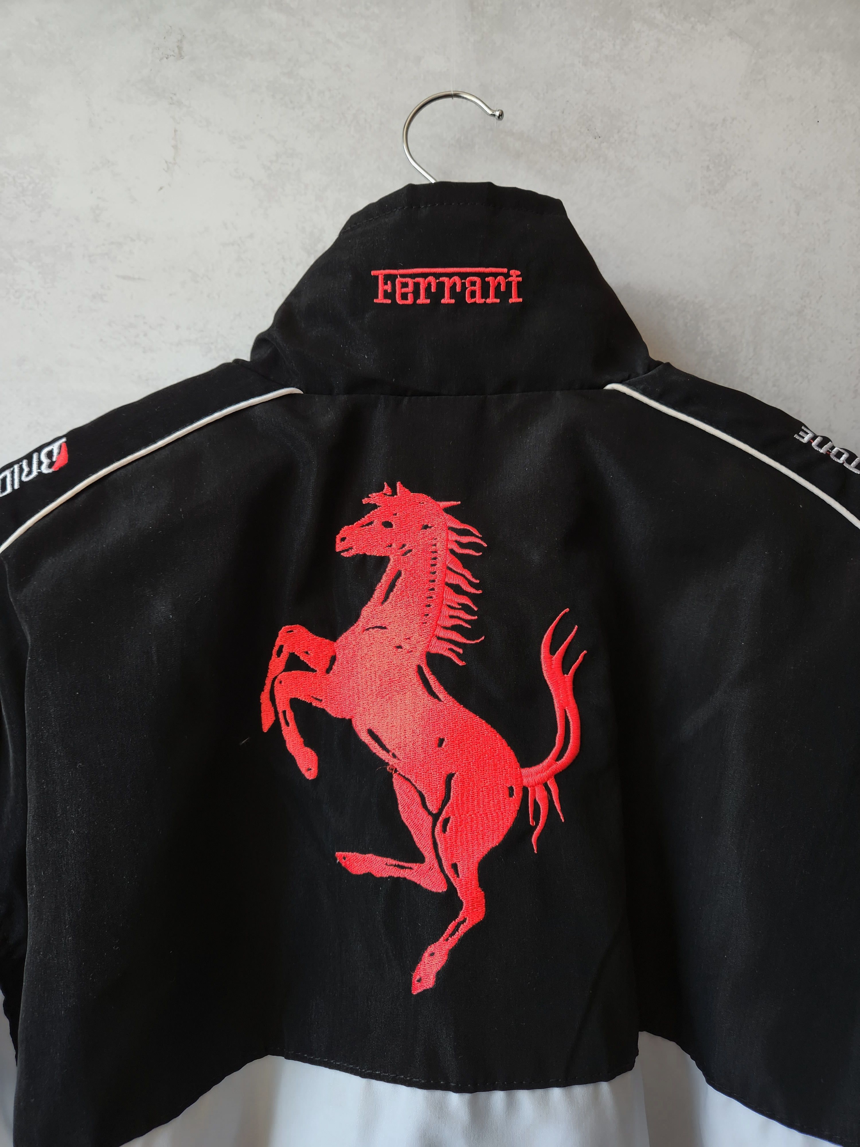 Ferrari RARE ! VINTAGE FERRARI BIG LOGO JACKET RACING F-1 Size US M / EU 48-50 / 2 - 8 Thumbnail