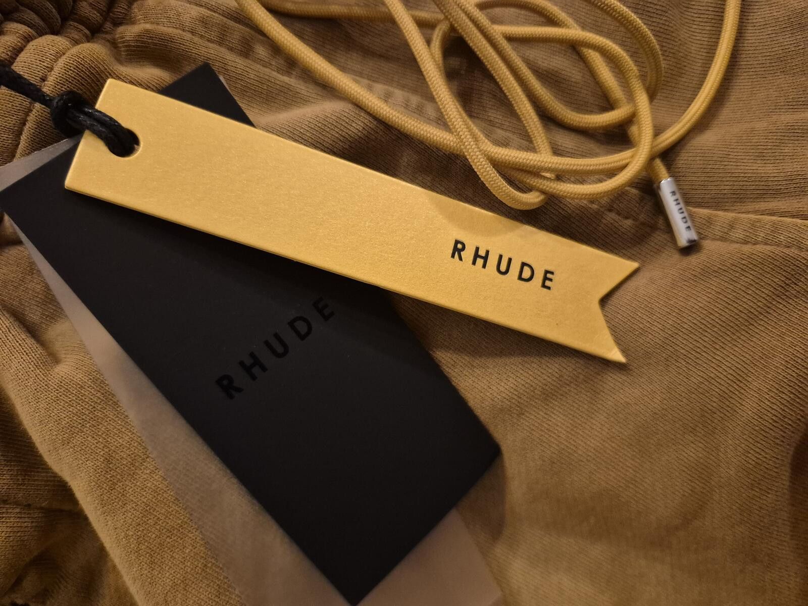 Rhude Rhude Tan Sweatpants Size Small BNWT Size US 30 / EU 46 - 7 Thumbnail