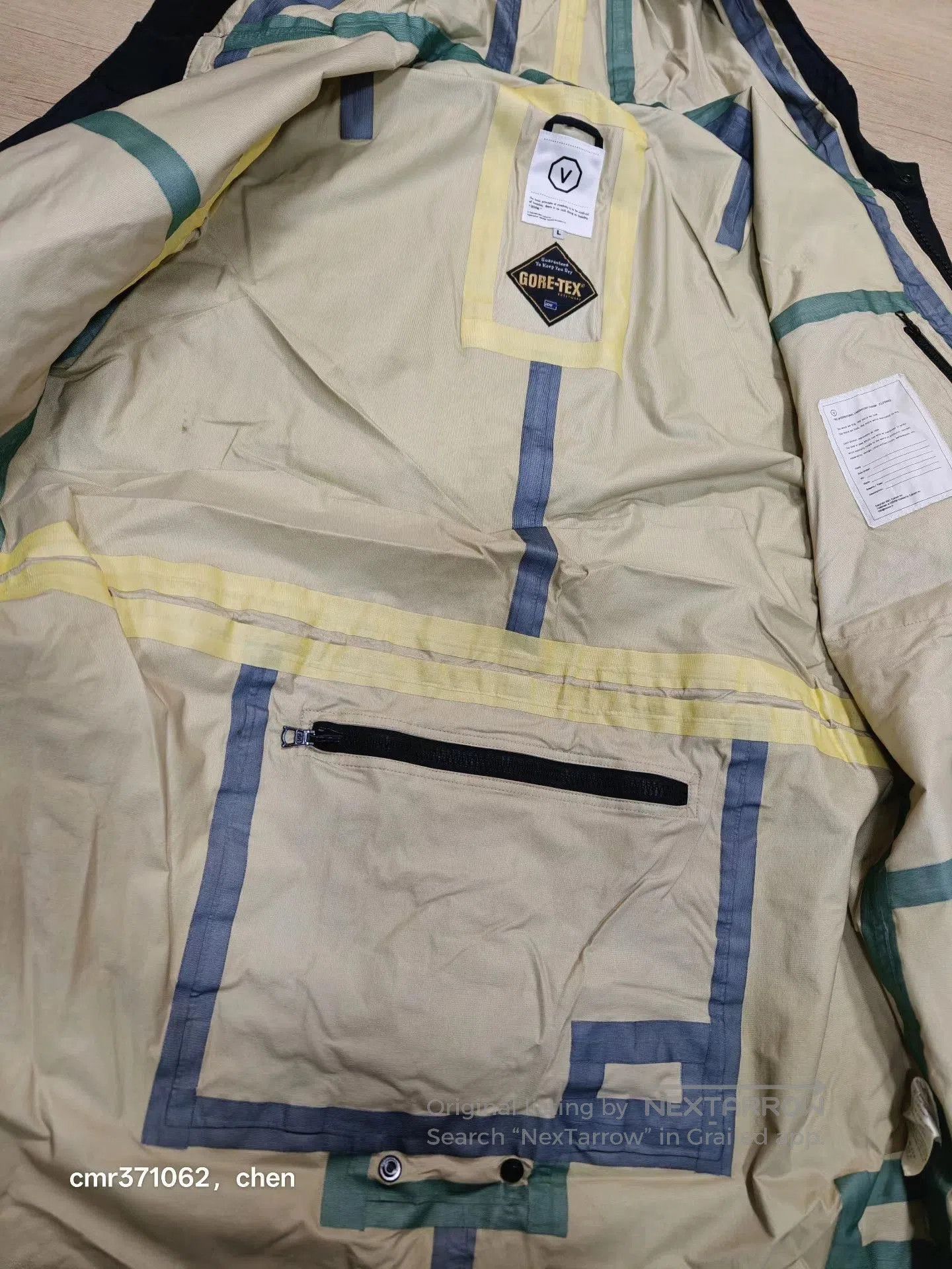 Visvim Black Hooded Raincoat with Pockets, Size L. Size US L / EU 52-54 / 3 - 9 Thumbnail