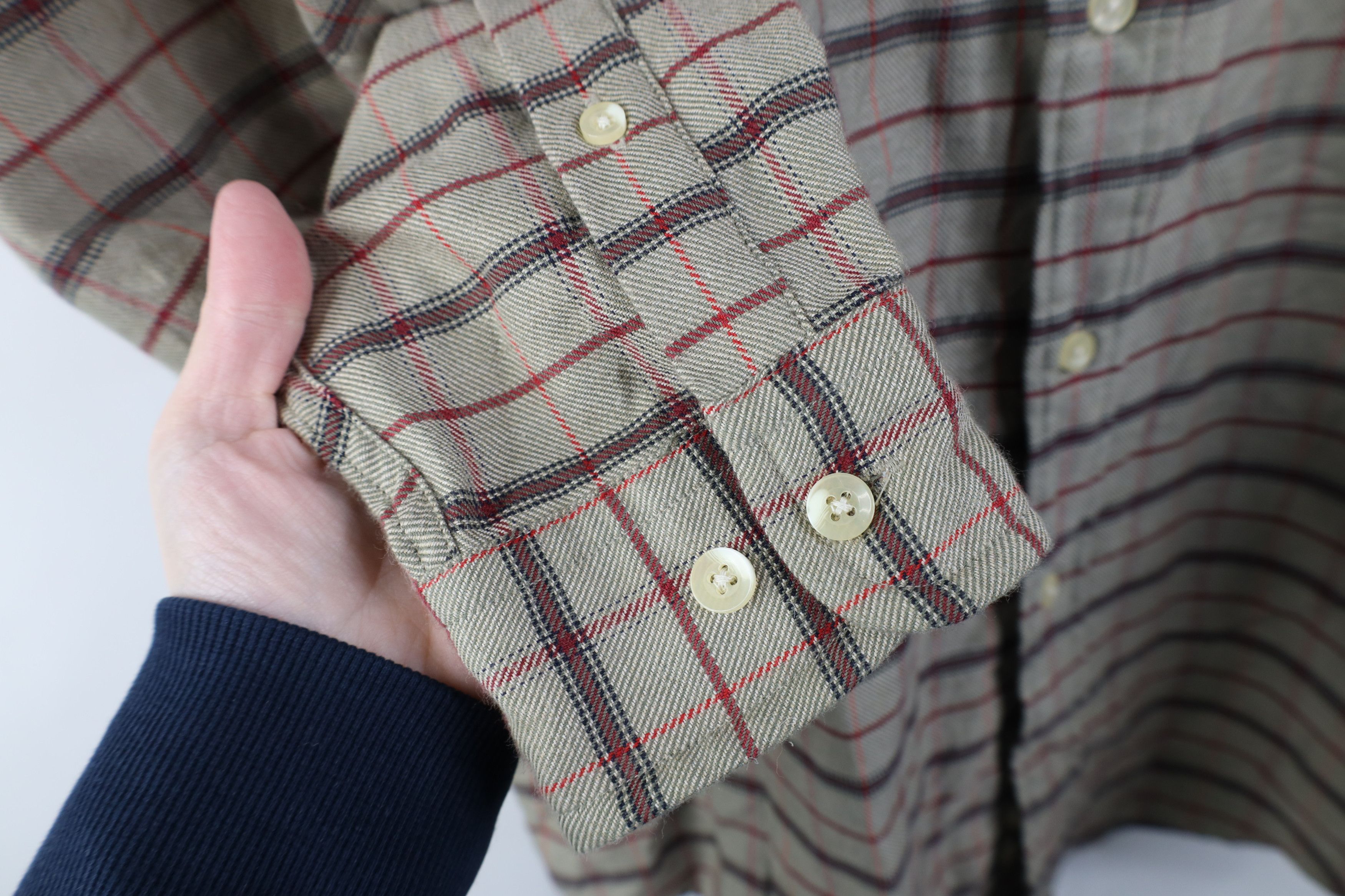 Eddie Bauer Vintage 90s Eddie Bauer Collared Button Down Shirt Plaid Size US M / EU 48-50 / 2 - 5 Thumbnail