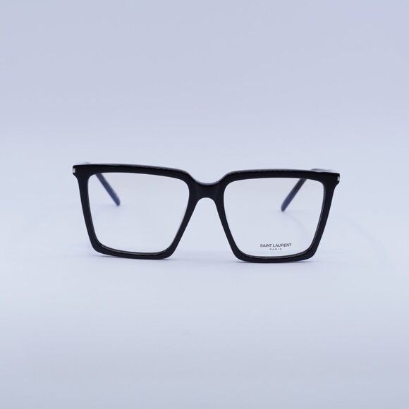 Saint Laurent Paris 🕶️ New Saint Laurent SL474 OPT 001 Eyeglasses - Black Frame Size ONE SIZE - 2 Thumbnail