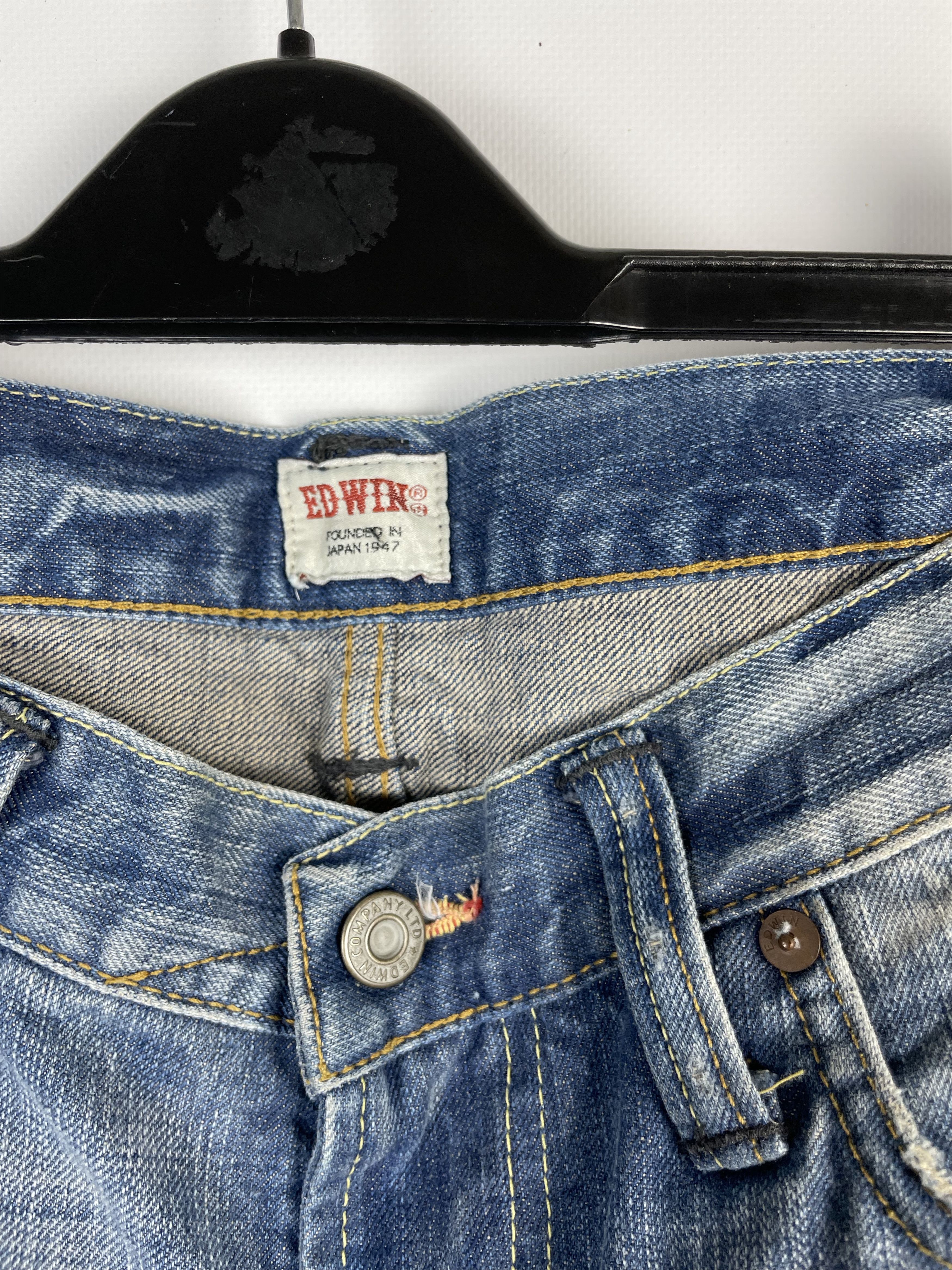Edwin Edwin Japanese vintage denim jeans Size US 32 / EU 48 - 9 Thumbnail
