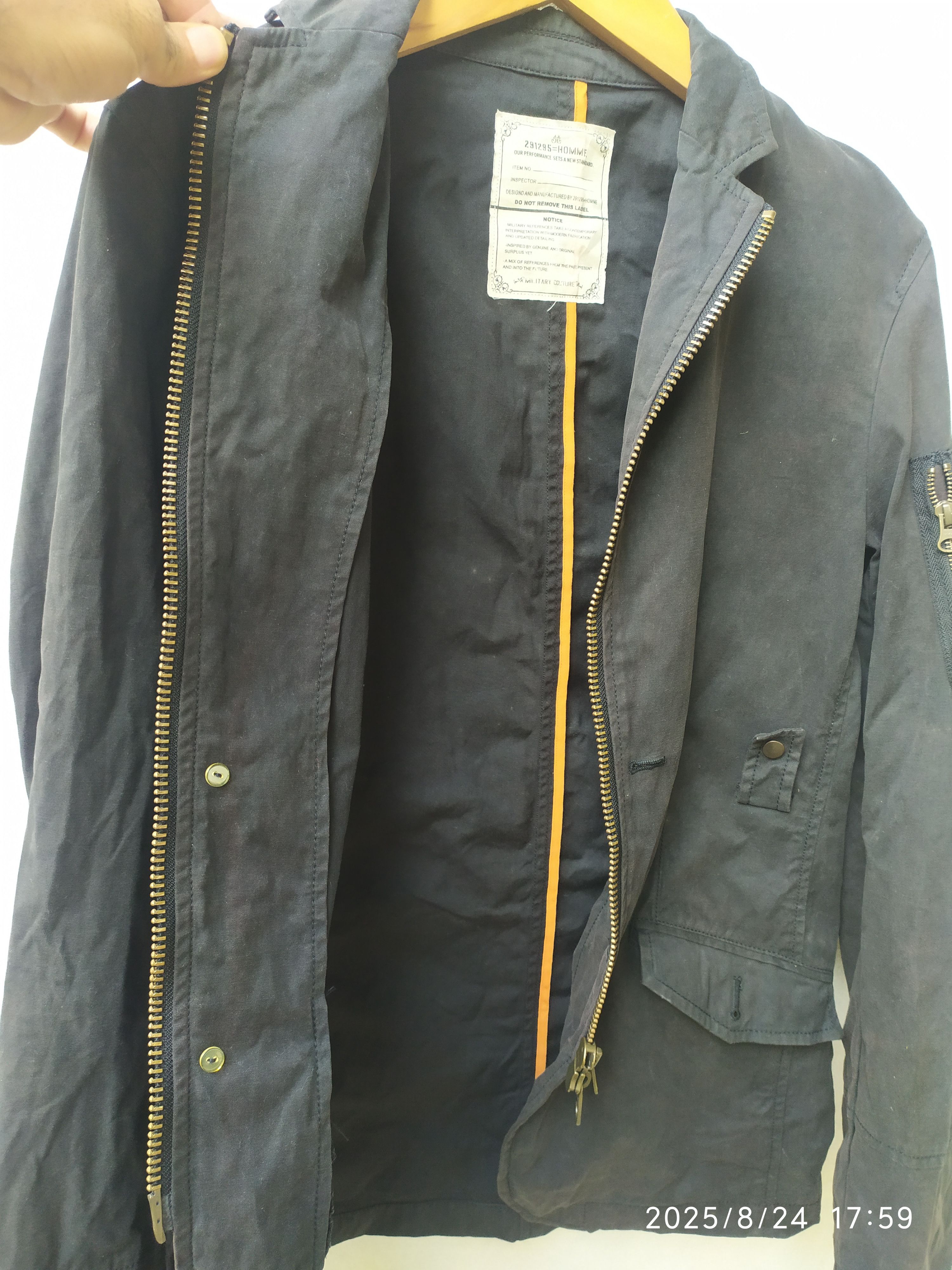 If Six Was Nine 291295 Homme Blazer Jacket Size US S / EU 44-46 / 1 - 3 Thumbnail