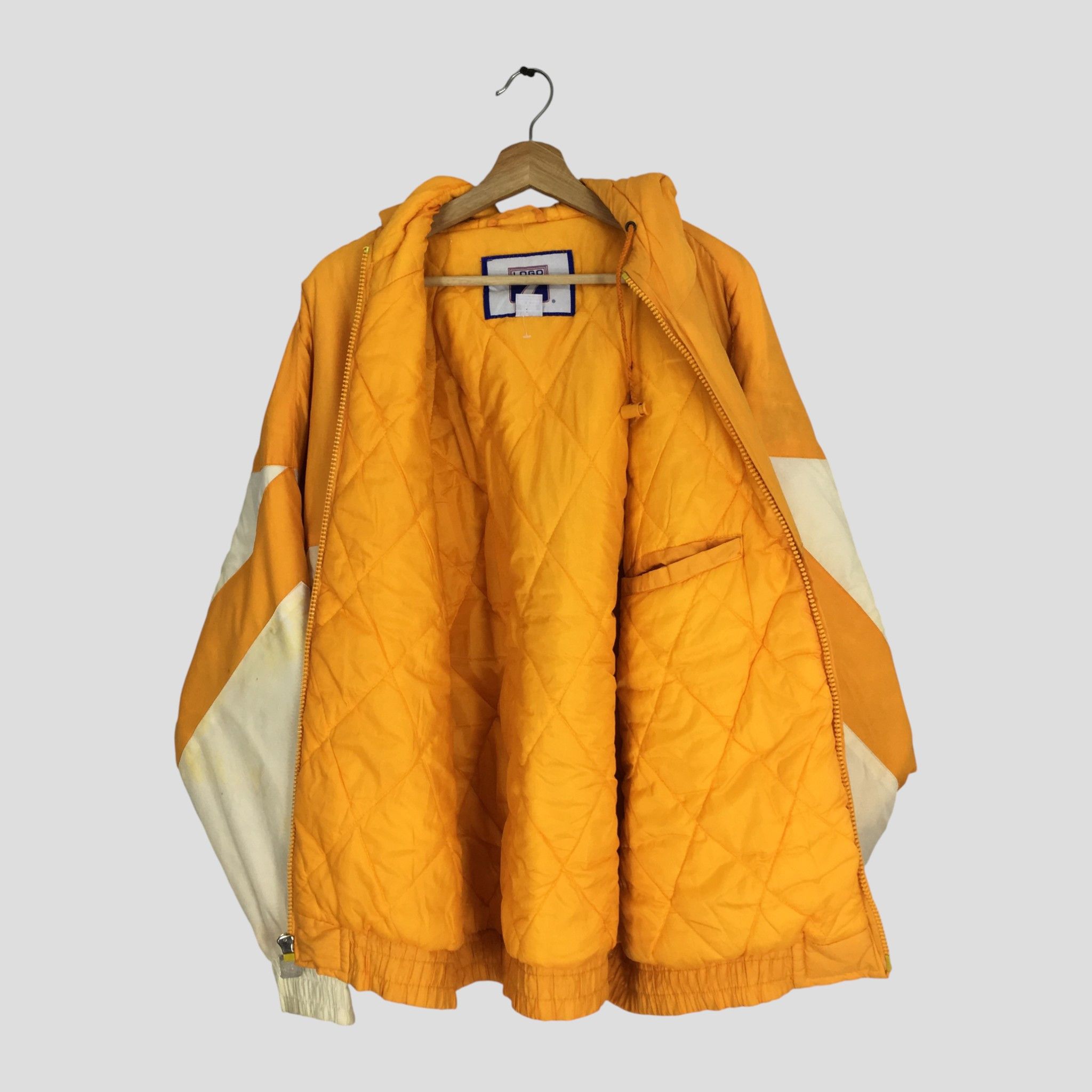 Logo 7 Vintage Tennessee Volunteers Ncaa Orange Jacket Size US XL / EU 56 / 4 - 2 Thumbnail