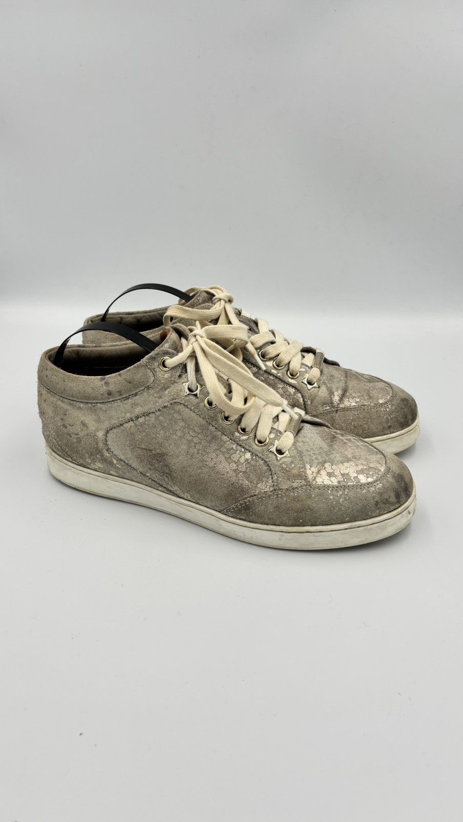 Jimmy Choo Jimmy Choo Suede Trainers snake print Size 36 Size US 6 / IT 36 - 2 Thumbnail