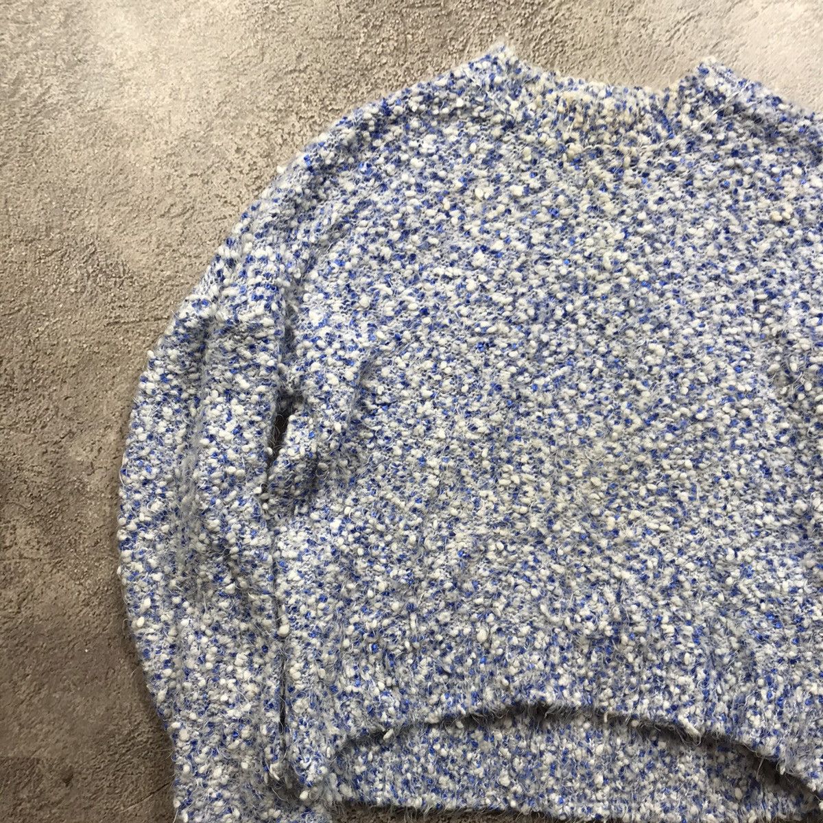 Japanese Brand Vintage Y2K ABSTRACT MOHAIR SWEATER Knitted Oversized 90s Size M / US 6-8 / IT 42-44 - 2 Thumbnail