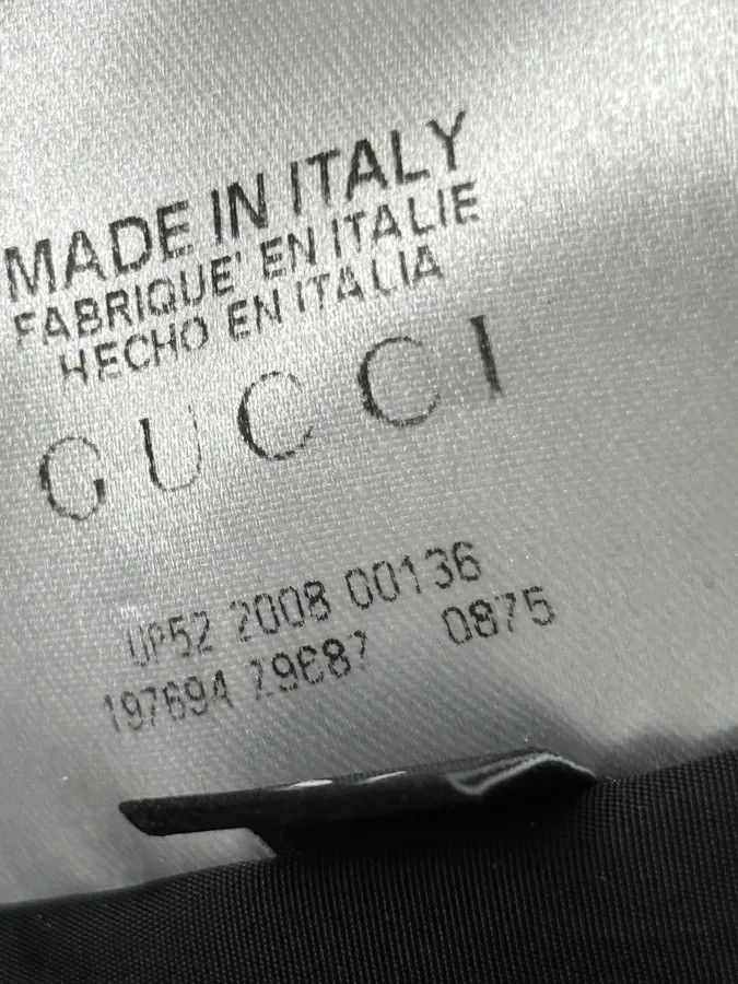 Gucci AW2008 Gucci Black Nylon Bomber Jacket Size US L / EU 52-54 / 3 - 11 Thumbnail