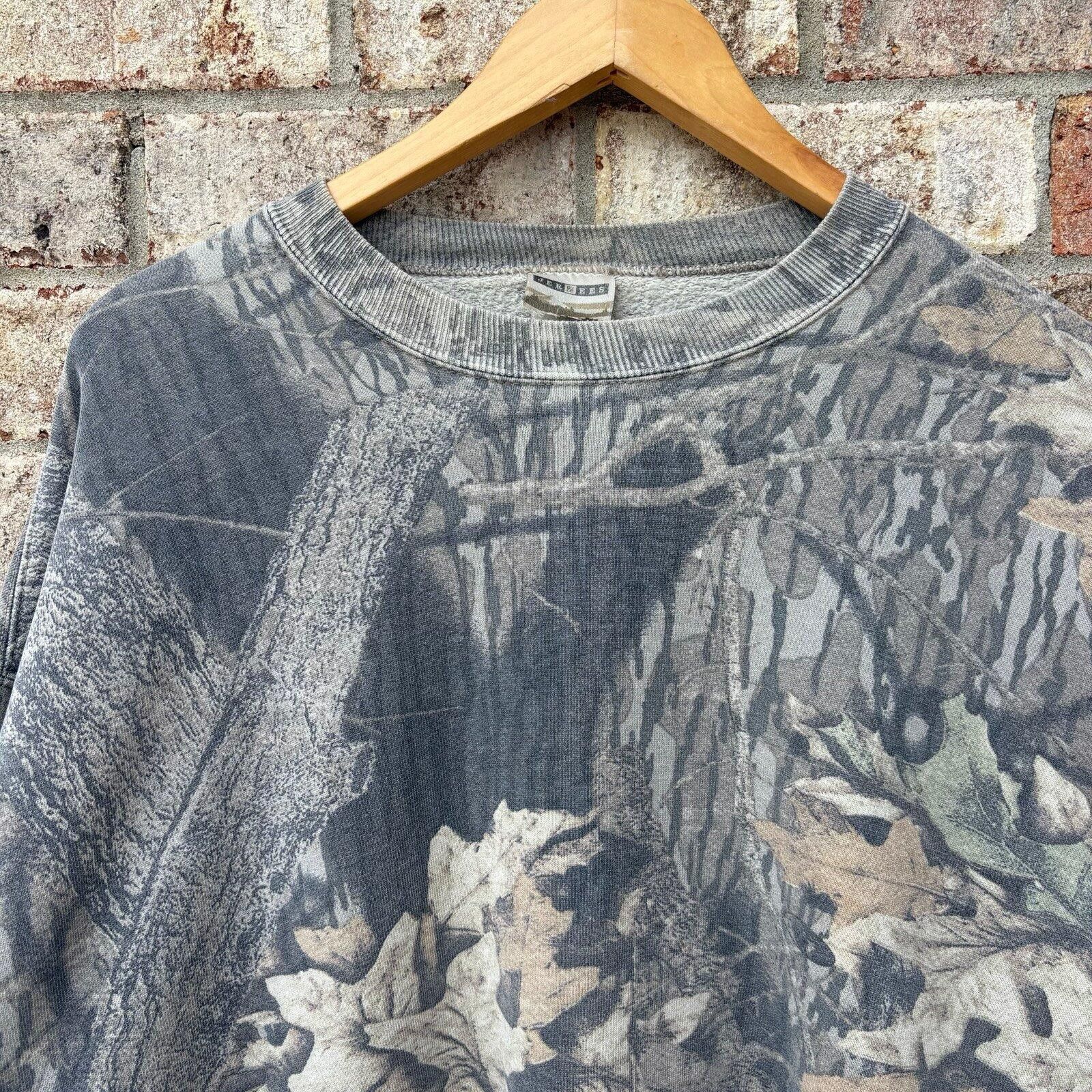 Jerzees Vintage 90s Realtree camouflage sweatshirt Size US XL / EU 56 / 4 - 4 Thumbnail