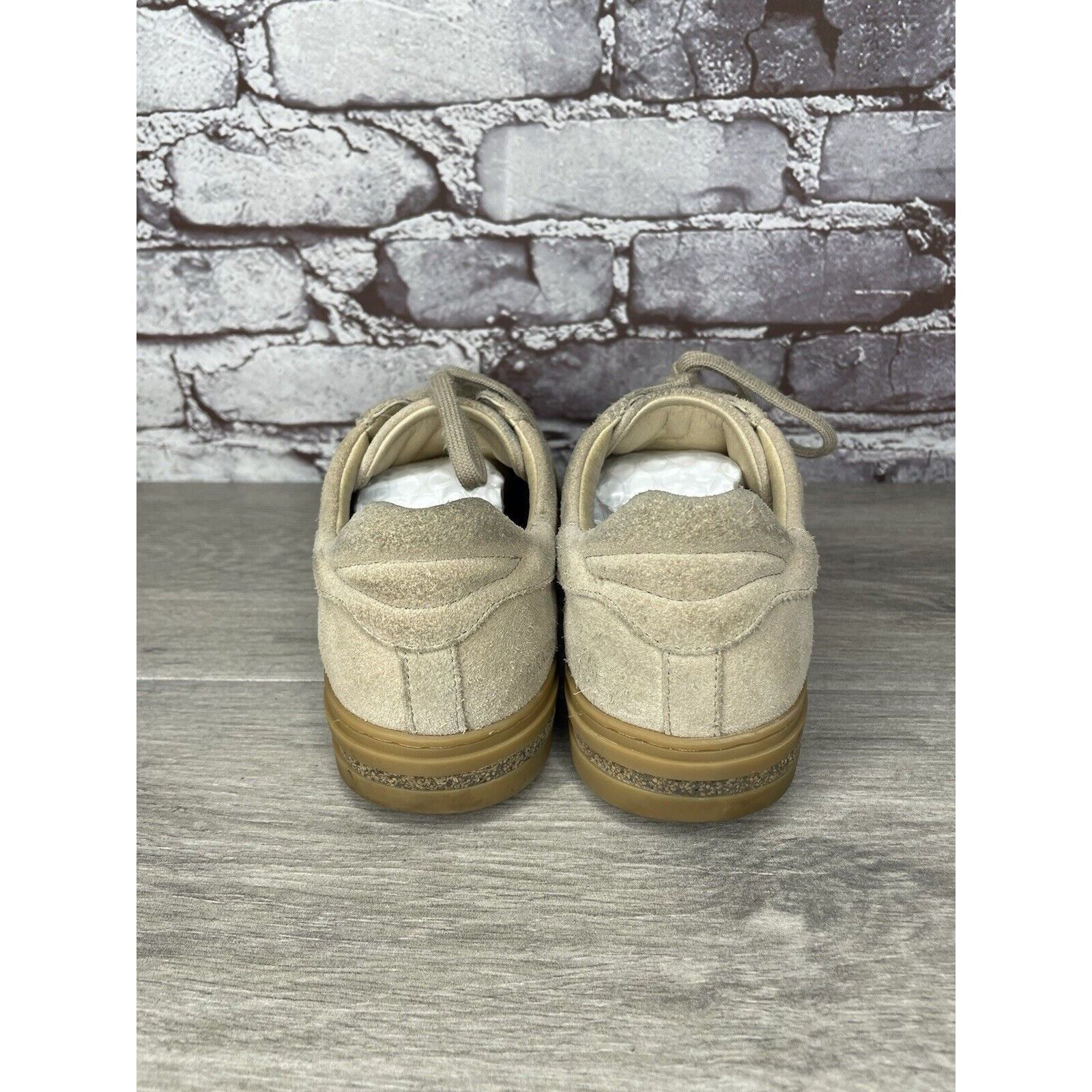 Birkenstock Birkenstock Bend Beige Suede Low Lace Up Sneakers Shoes Wome Size US 6.5 / IT 36.5 - 4 Thumbnail