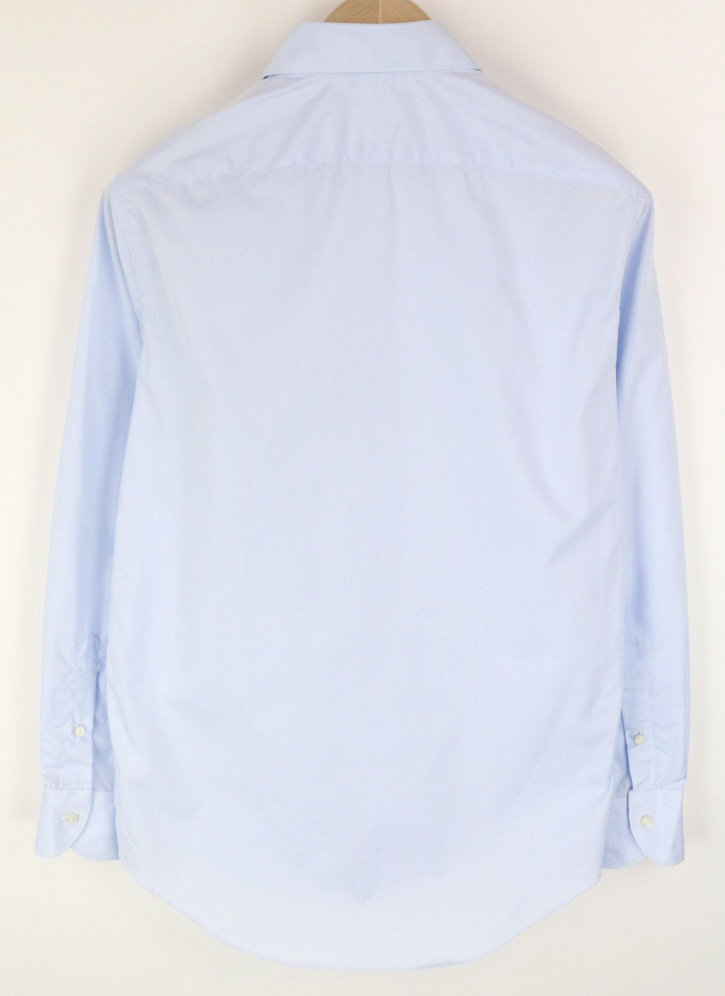 Suitsupply ~S Slim Blue Cotton Spread Collar Formal 72840 Size US S / EU 44-46 / 1 - 2 Thumbnail
